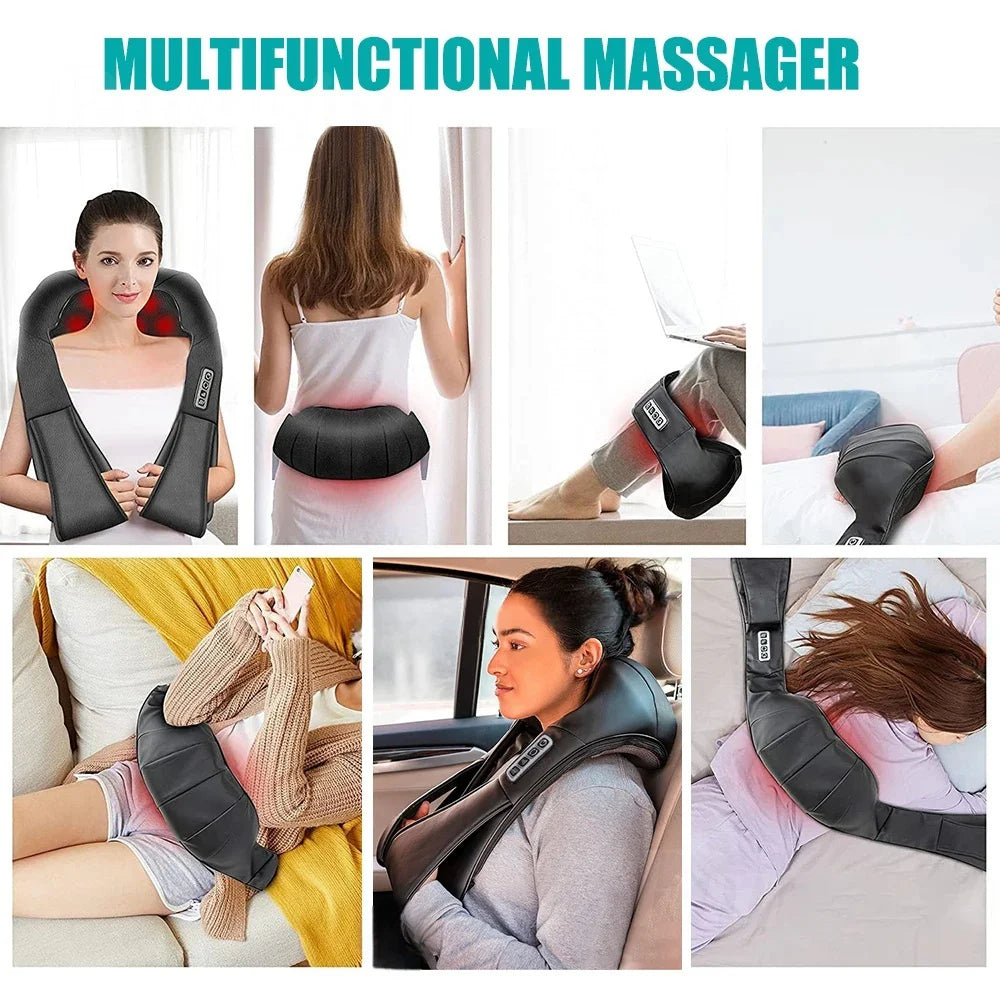 NeckHealer Shiatsu Heat Massager