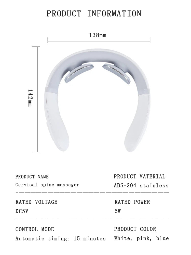 NeckHealer Smart Heat Massager