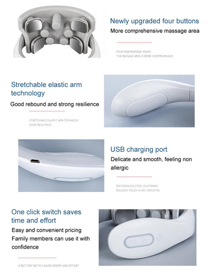 NeckHealer Heat Pulse Massager