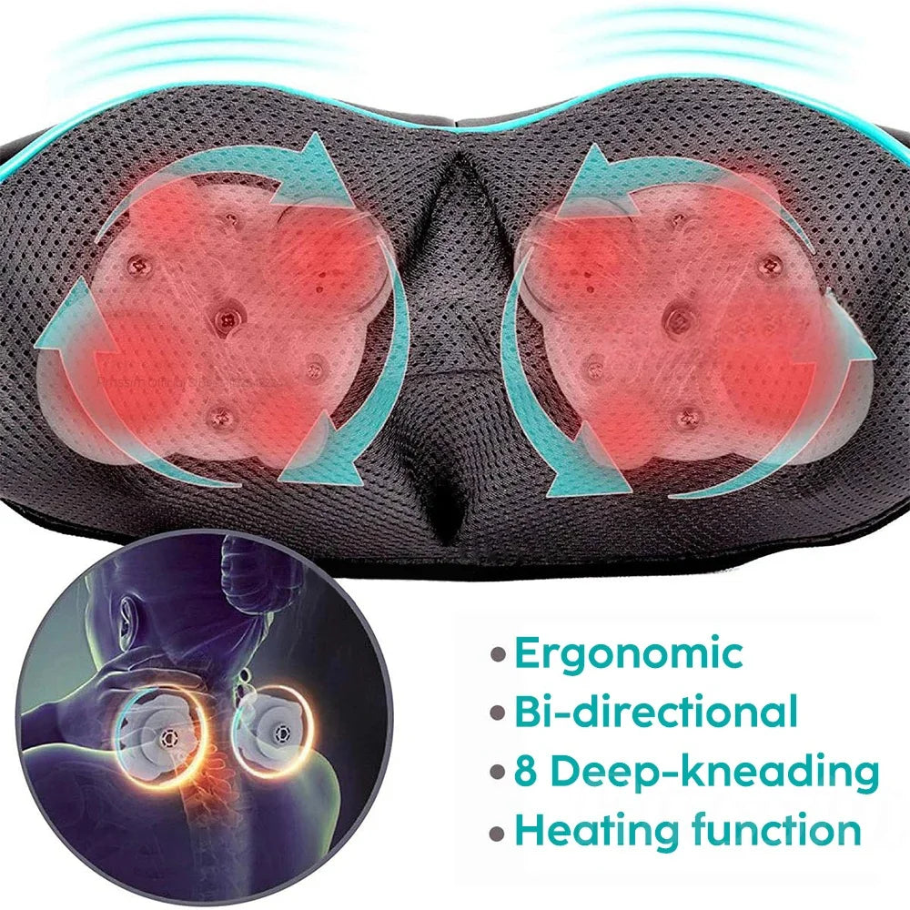 NeckHealer Shiatsu Heat Massager